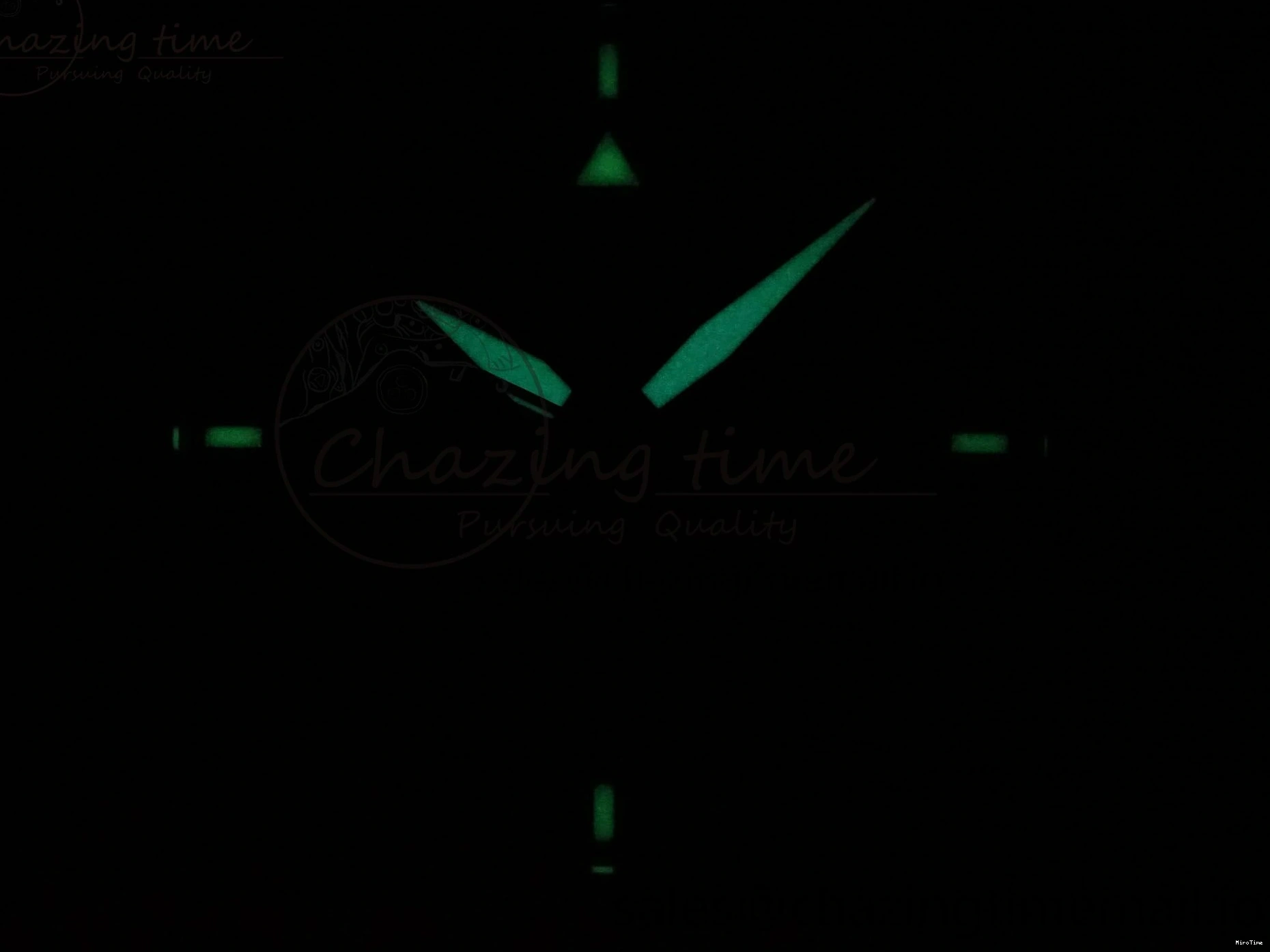 MIROTIME 0109 Pilot Mark XX BLSF 1:1 Best Edition Black Blue Dial on Blue Rubber Strap MIYOTA Sleek 6989